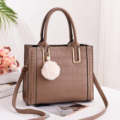 

2019 summer European&American fashion new ladies big bag large capacity PU leather shoulder bag handbag