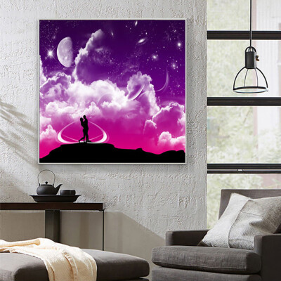 

Gobestart 5D Embroidery Paintings Rhinestone Pasted DIY Diamond Painting Cross Stitch