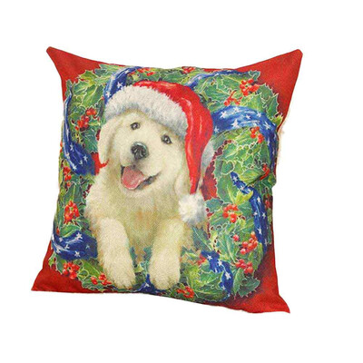 

Tailored Christmas Sofa Bed Home Decoration Festival Pillow Case Cushion Cover