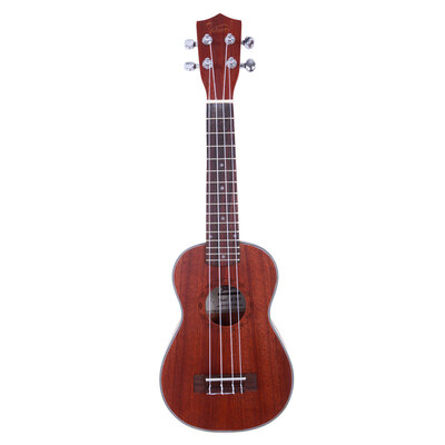 

Glarry INIR-521 21" Soprano Sapele Ukulele Uku with Bag Musical Instruments