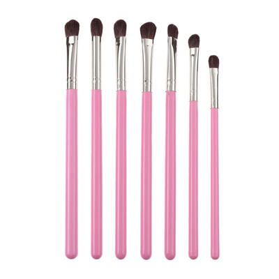 

7pcs Soft Hair Wood Handle Eyeshadow Brush Cosmetics Makeup Brushes Set Kit