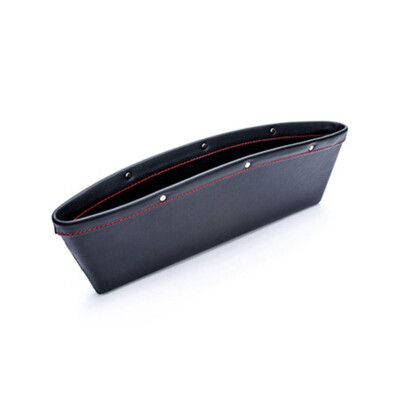 

Car Seat Crevice Anti-Leakage Storage Box Car Seat Side Slit for Wallet Phone Coins Cigarette Keys Cards For Universal