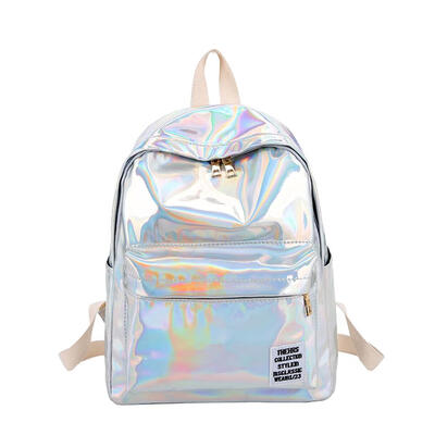 

Street Women Hologram Laser PVC Travel Backpacks Girls Shoulder School Bags