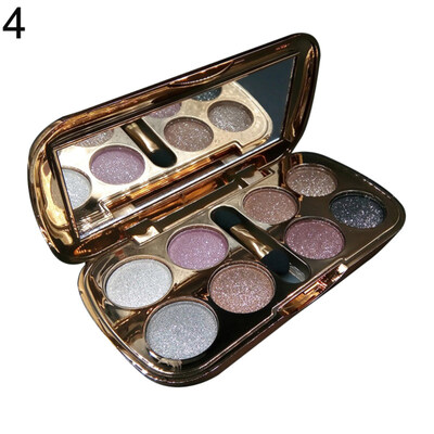 

8Color Shimmers Eyeshadow Palette Waterproof Natural Eye Makeup Beauty Cosmetic