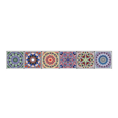 

〖Follure〗20x500cm Adhesive Tile Art metope Wall Decal Sticker DIY Kitchen Bathroom Decor