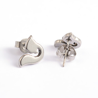 

Fox 304 Stainless Steel Ear Studs Stainless Steel Color 105x7mm Pin 07mm