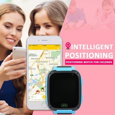 

Kids Smart Watch Children Tracker Smartwatch with Camera SOS Lighting for IOS Android BT Cell Phone Touch Screen Green