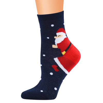 

Tailored Christmas Women Cotton Socks Print Thicker Anti-slip Floor Socks Carpet Socks