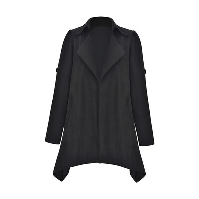 

〖Follure〗Womens Solid Long Sleeve Notched Blazer Casual Jacket Coat