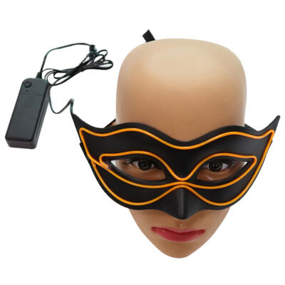 

Halloween Led Mask Glowing In Dark Party Masquerade Mask Mardi Gras Costume Festival Light Cosplay Gift Decor Dropshipping