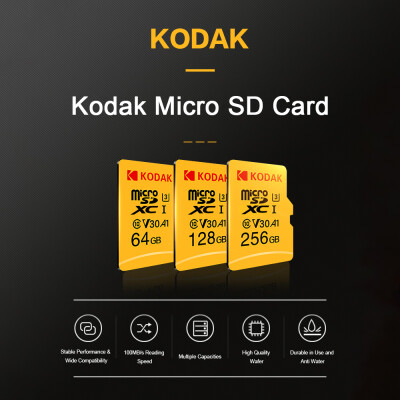 

Kodak Micro SD Card 512GB TF Card U3 A1 V30 Memory Card 100MBs Reading Speed 4K Video Record