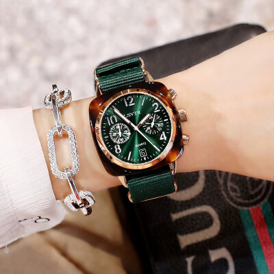 

Watch woman ins style simple temperament network celebrity same style student waterproof 2019 new Korean version fashion lady tide