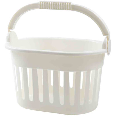 

Toponeto Portable Bath Laundry Basket Bathroom Toiletries Storage Box Holder Organizer