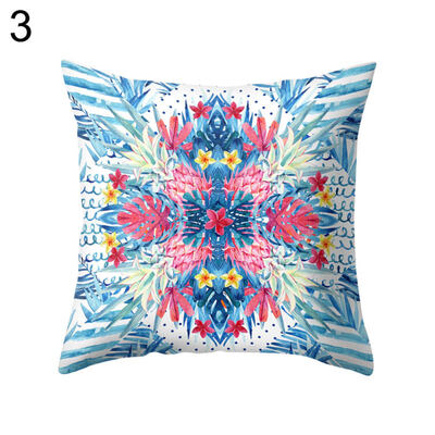 

Coconut Tree Monstera Leaf Throw Pillow Case Cushion Cover Sofa Bedding Articles