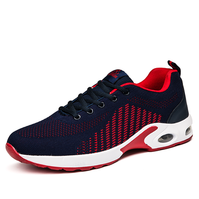 

Breathable mens shoes summer lace fly woven face youth air cushion shoes high school students junior high school students sports basketball shoes