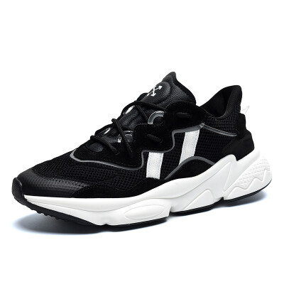 

Reflective breathable mesh sports shoes tide male