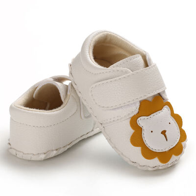 

Toddler Infant Newborn Baby Girl Cartoon Lion Shoes Crib Shoes Size 0-18 Months Baby Shoes