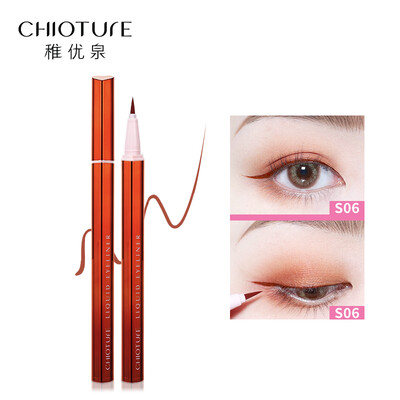 

CHIOTURE cool eye liner pen S03 black lasting not easy to smudge fast-drying color pseudo-supplemental eyeliner fine beginner beginner