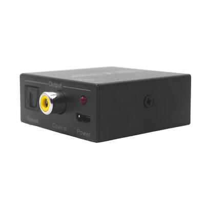 

Digital 2 Way Coax Coaxial to Toslink Optical Audio Bi-direction Switch