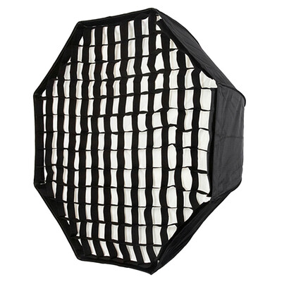 

120cm 48" Portable Foldable Octagon Umbrella Softbox Diffuser Reflector with Honeycomb Grid for Photography Photo Studio Flash