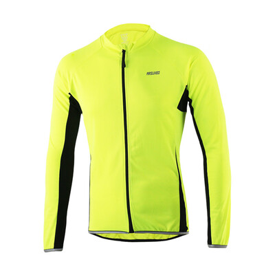 

ARSUXEO Male Female Outdoor Cycling Jersey MTB Bike Riding Long Sleeves Jacket