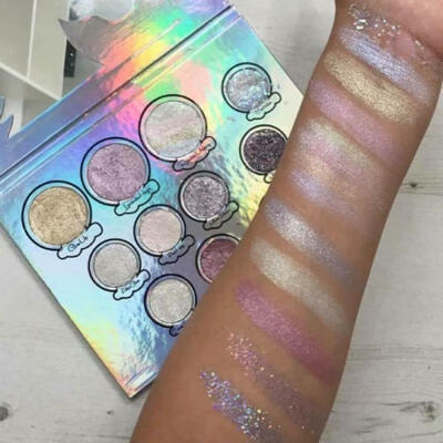 

The Glitter Eyes Unicorn 11 Colors Palette Eyeshadow Glitter Glow Make-Up