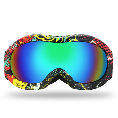 

Lixada Anti-fog Ski Goggles UV Protection Dual Lens Snowboard Goggles Windproof Snow Skating Skiing Sports Goggle for Kids