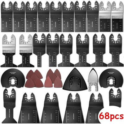 

2468PCS Oscillating Multi Tool Saw Blades for Fein Multimaster Dremel Makita Bosch