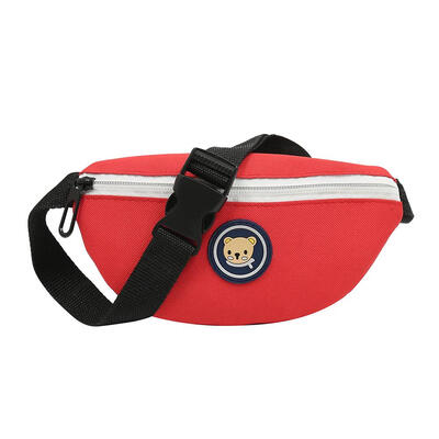 

Children Waist Packs Fanny Bags Cartoon Kids Girls Canvas Wallet Chest Bags