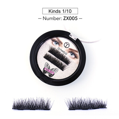 

〖Follure〗Ultra-thin 02mm Magnetic Eye Lashes 3D Reusable False Magnet Eyelashes