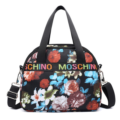 

Lightweight printed bag for middle-aged&elderly womens bag mother bag shoulder bag waterproof nylon Oxford canvas bag