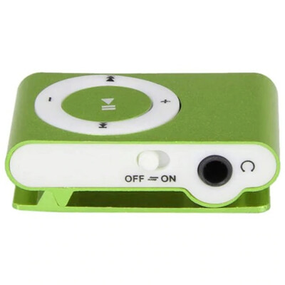 

Pocket MP3 Player 35mm Audio Jack with Back Clip&Micro SD Card Slot