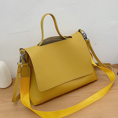 

Large capacity bag 2019 new Korean version oblique bag 100 lap flip handbag single shoulder bag woman big bag