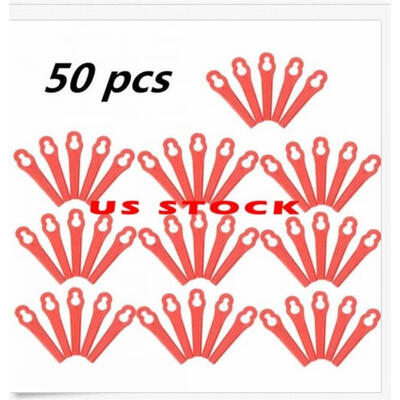 

50pcs Plastic Trimmer Blades For ART26LI Accutrim Easy Trim Accu Strimmer