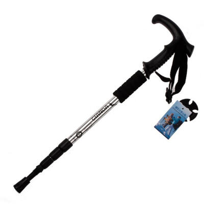 

Hiking Trekking Trail Ultralight 4-section Adjustable Canes Alpenstocks