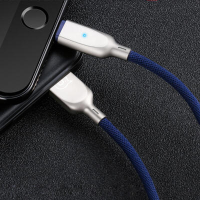 

Auto Disconnect USB Charging Cable Lightning Cable For IPhone X 8 7 6 Ipad