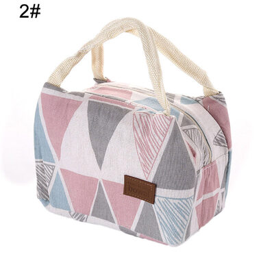 

Portable Waterproof Lunch Box Thermal Insulated Food Storage Handbag Cooler Pack