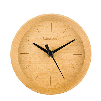 

Gobestart Latecomer Japanese-style Wooden Desktop Electronic Clock Digital Clock