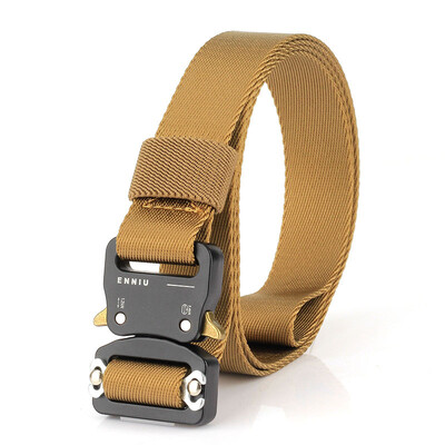 

Military Canvas Belt Men Tactical Designer 25CM Width Army Belts For Jeans Pants Nylon Belt Black Metal Buckle Thin Waist Belt