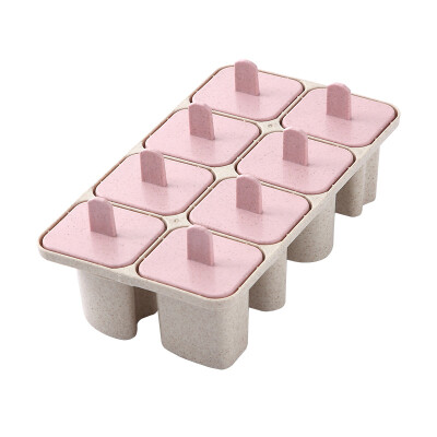 

8x Frozen Ice Cream Maker Mold DIY Popsicle Mould Maker Lolly Yogurt Kitchen