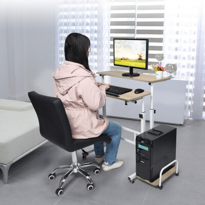 

Gobestart Home Office Version Computer Desk Can Be Raised And Lowered Folding Office