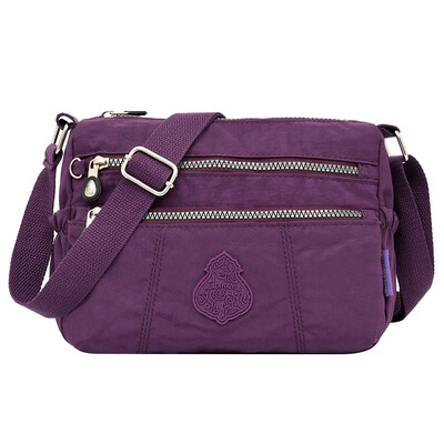 

Tailored Women Nylon Shoulder Bag Waterproof Elegant Daily Shopping Handbag