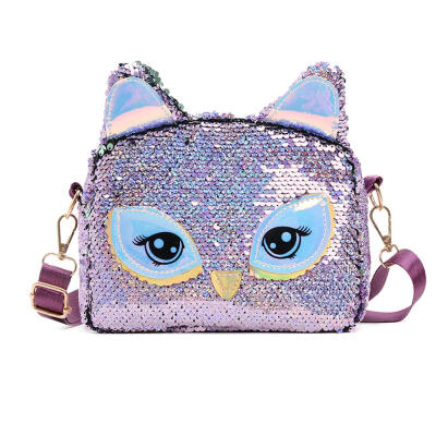 

Cute Sequins Bird Shaped Shoulder Messenger Handbags Women Crossbody Bags