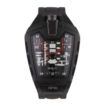 

Multi-Functional Sport Wrist Watch Men Fashion Cool Silica Gel Band Quartz Watch