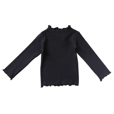 

Autumn Casual Baby Girl T-Shirts Cute Long Sleeve Solid Striped Print T-Shirts Kids Tops T-Shirts Casual Blouse