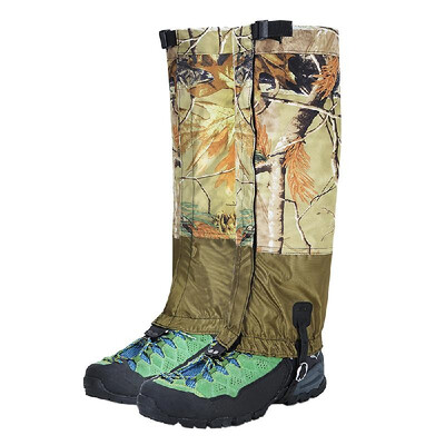 

Snow Gaiters Long Camouflage Leg Protection Wrap Waterproof Skiing Snowboarding Shoe Cover