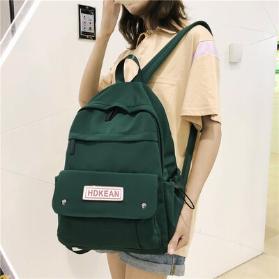 

Ins style schoolbag female Korean version of high school students simple forest department junior high school girls large capacity
