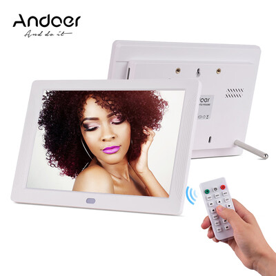 

Andoer P701 7 Inches LED Digital Photo Frame Desktop Electronic Album 1280800 HD 169 Display Supports MusicVideoPhoto PlayerA