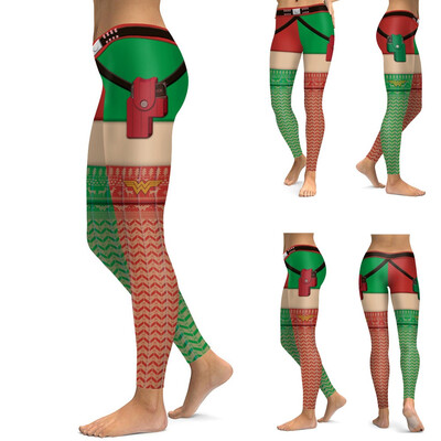 

Tailored Womens Christmas Costume Leggings Workout Running Tights Yoga Pants