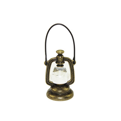

Tailored 112 Scale Miniature Dollhouse Accessories Decoration Mini Oil Lamp Kids Toy